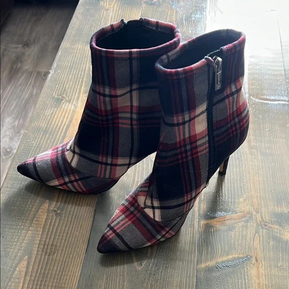 Jessica Simpson Shoes Plaid Ankle Boots For Women Poshmark